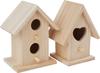 VBS Decorative birdhouses "Minis", set of 2