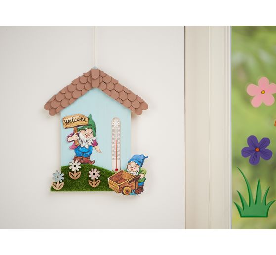 VBS Wall thermometer "House"