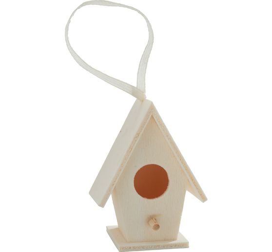 VBS Decorative birdhouses "Minis", set of 8