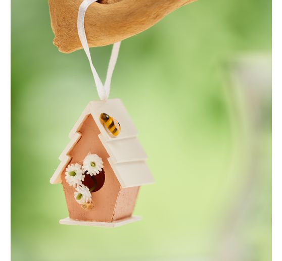 VBS Decorative birdhouses "Minis", set of 8