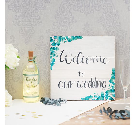 VBS Glass vases "Bottle", 2 pieces