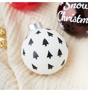 Weihnachtskugeln beplotten