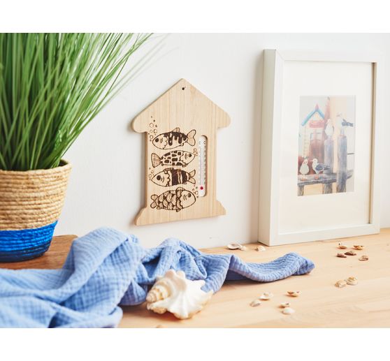 VBS Termometro da parete "Casa"