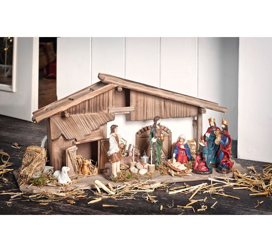 VBS Christmas crib / Decoration house