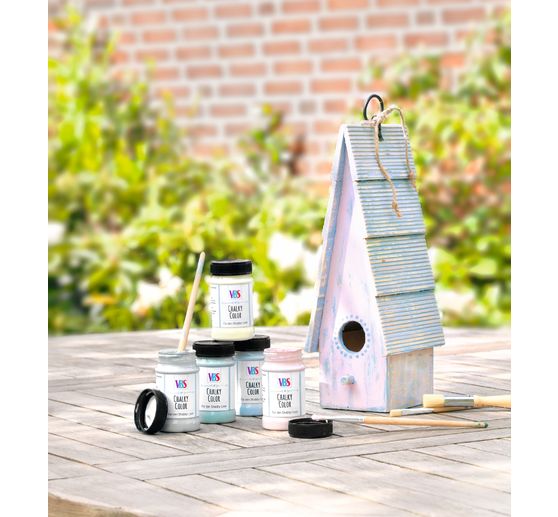 Cassetta nido per uccelli VBS "Casetta a tetto"