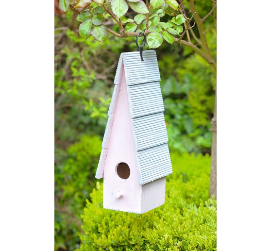 Cassetta nido per uccelli VBS "Casetta a tetto"