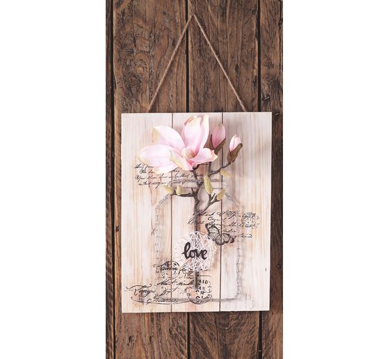 VBS Decorative wooden panel with suspension