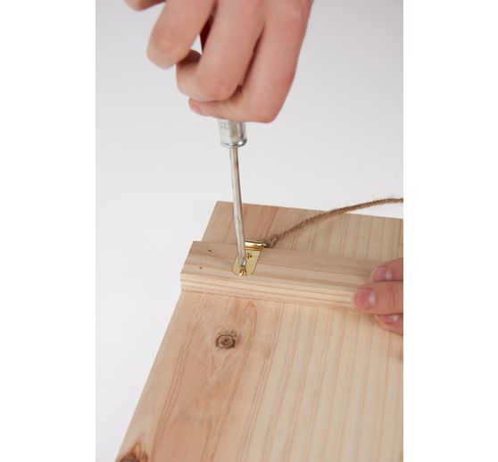 VBS Decorative wooden panel with suspension