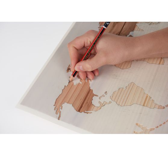 VBS Decorative wooden panel with suspension