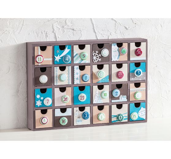 VBS Mini chest of drawers / Advent Calendar with 24 drawers