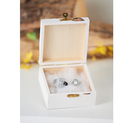 VBS Scatola di legno, quadrata