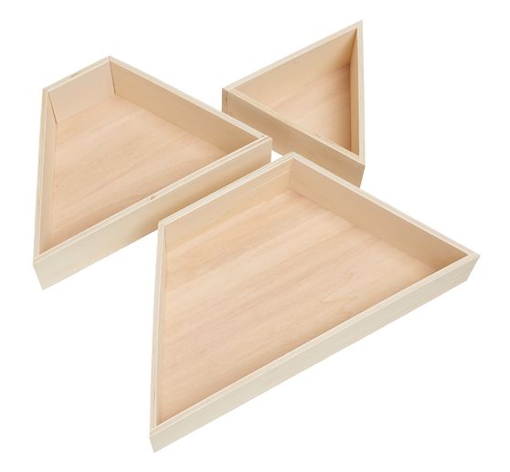 Fir tree wooden box set