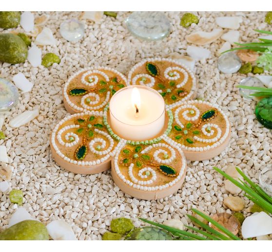 Portacandele tealight "Fiore" VBS
