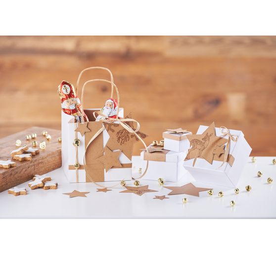 VBS Cardboard boxes "Square", set of 12