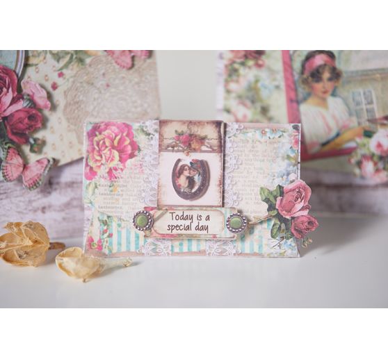 Motif photo carton "Wood vintage"