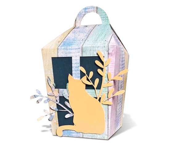 Motif photo cardboard "Wood Pastel"