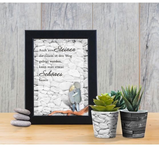 Cartoncino fotografico con motivi "Bianco pietra".