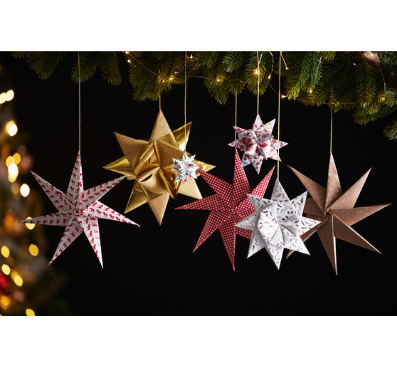 Paper strips "Glitter, gold", 25mm