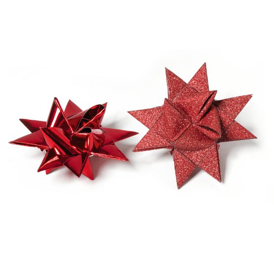 Paper strips "Glitter, red", 15mm