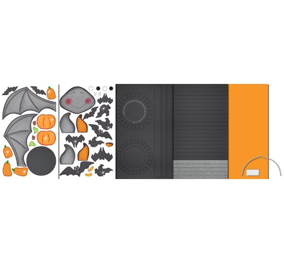 Kit per lavoretti con la lanterna "Pipistrello