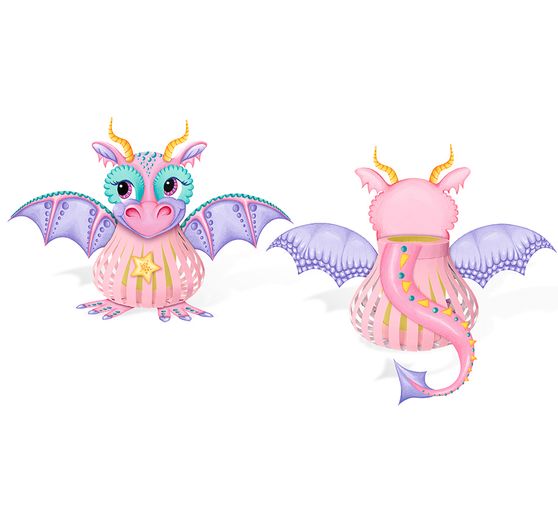 Lanterns-Dragon Girl craft kit