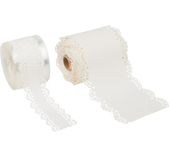 Paper Lace border, self-adhesive, 2m