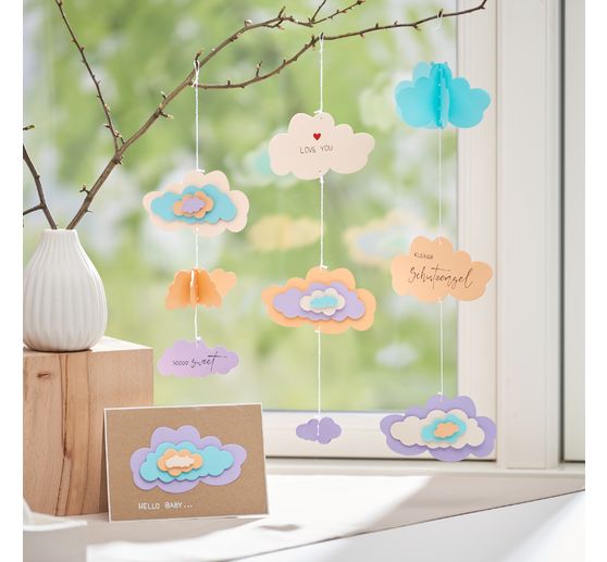 Punch template "Clouds"