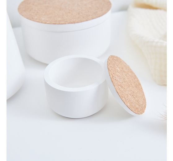 Silicone casting mould "Can with lid"