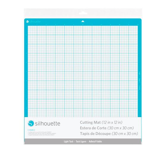 Cutting mat 12" with light adhesive for Silhouette Cameo