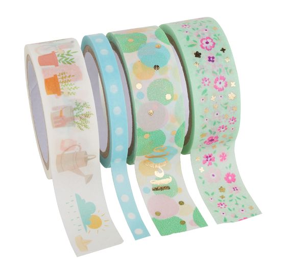 Set di nastri Washi tape "Hot Foil Spring