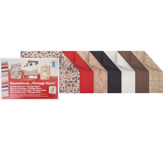 Blocco artigianale "stile vintage