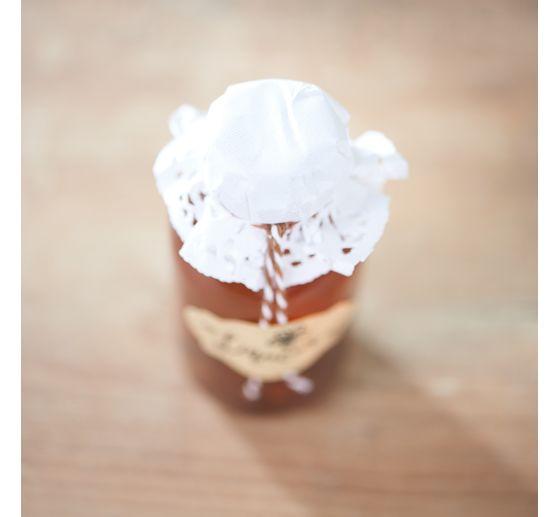 VBS Paper lace doily, White