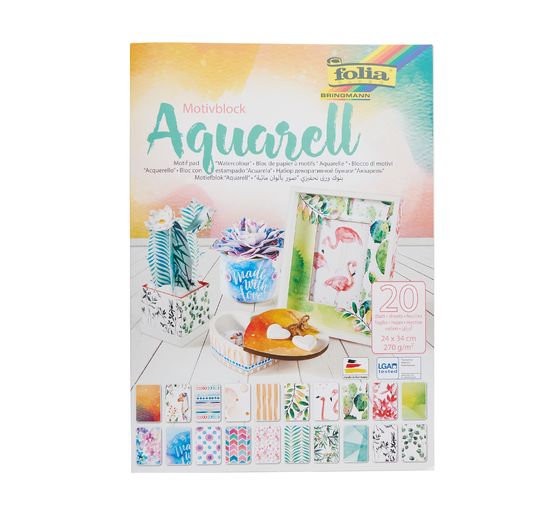 Motif block "Aquarelle"