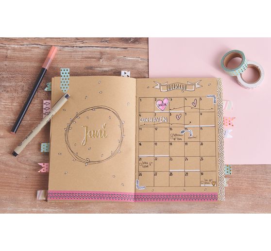 Washi Tape Set "Mint/Gold Foil"