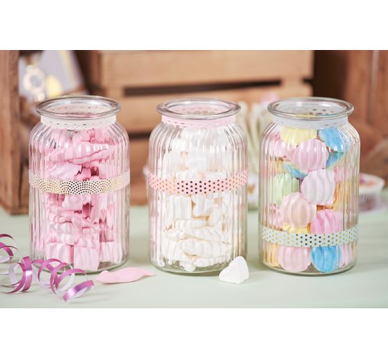 Washi Tape Set "Mint/Gold Foil"