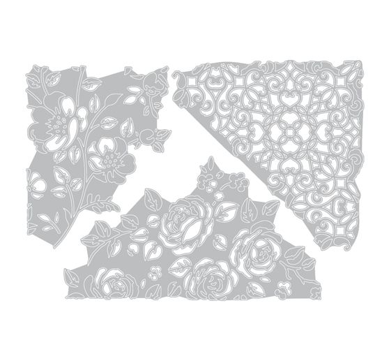 Sizzix Thinlits, fustella "Mixed Media #5 di Tim Holtz".