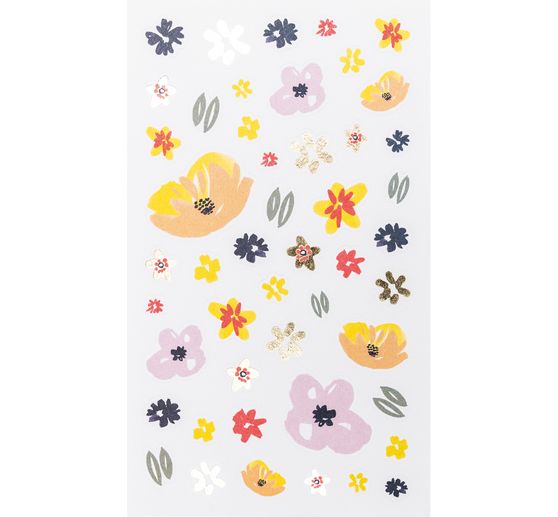 Sticker "Flower Glitter"