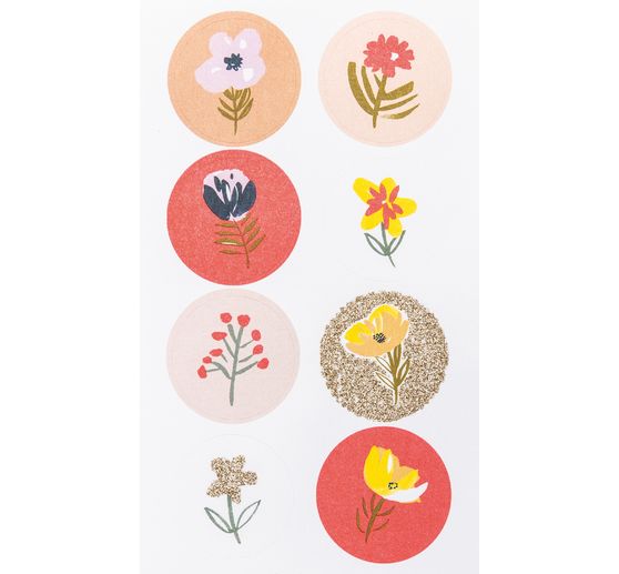 Adesivo "Fiori Hotfoil