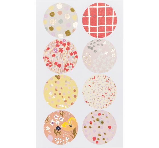 Adesivo "Fiori Hotfoil