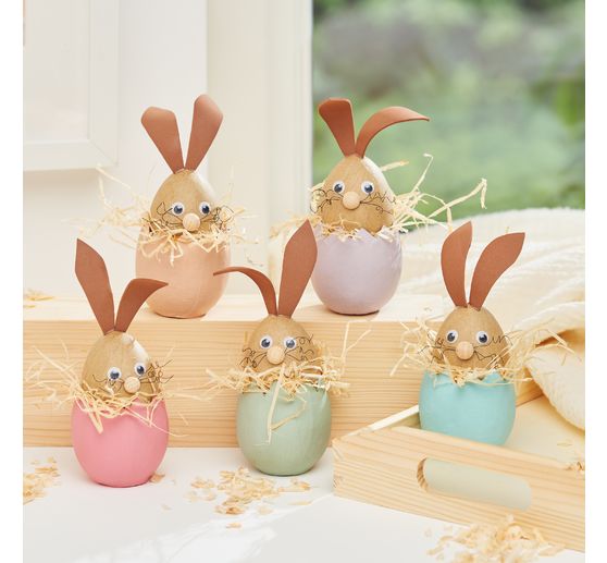 VBS Gusci d'uovo, 5 pezzi, Ø 6 cm