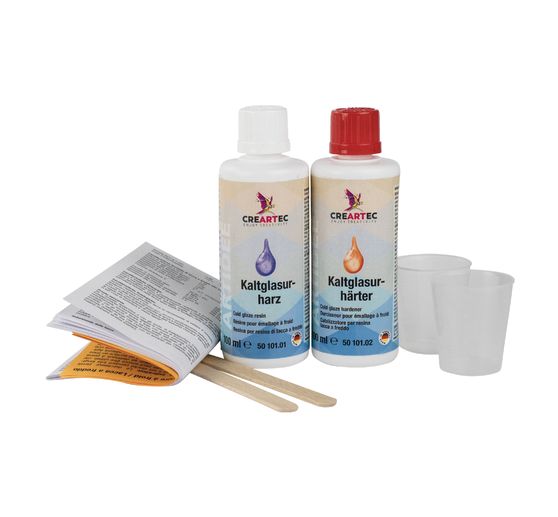 Cold glaze set, 200 ml