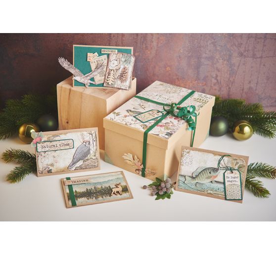 VBS Cardboard boxes "Rectangle", set of 7