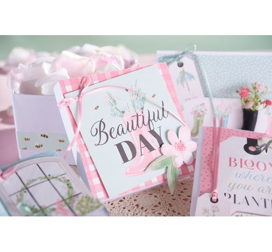 VBS Cardboard boxes "Square", set of 12