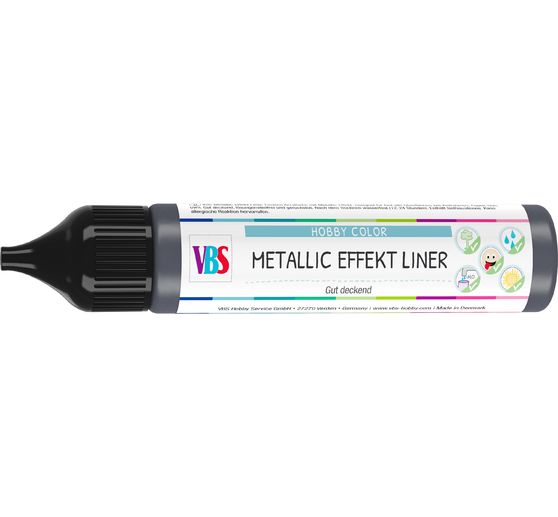 VBS Metallic Effect Liner, 28 ml