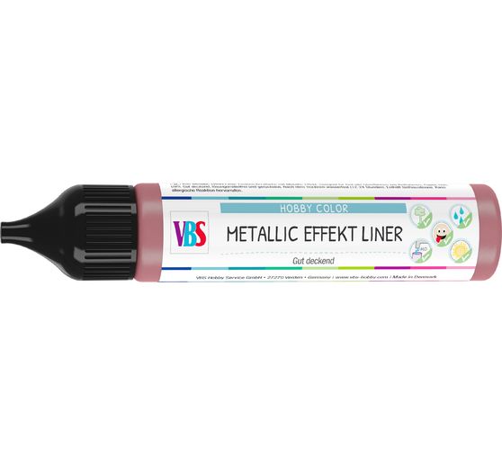 VBS Metallic Effect Liner, 28 ml