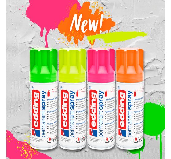 edding 5200 "Permanentspray", silkmatt