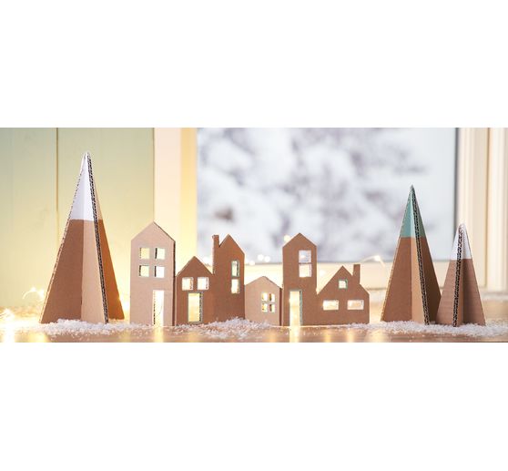 Corrugated board blank, 2-flute