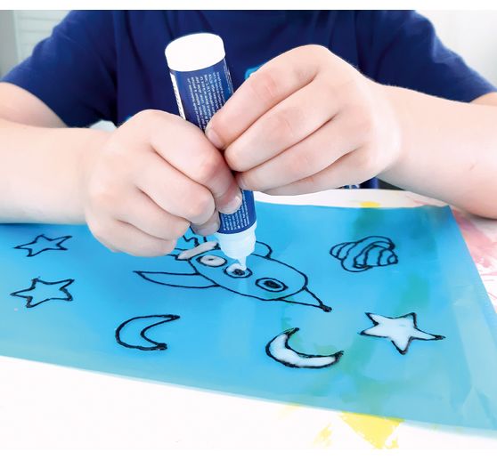 MUCKI Window Color night glow paint