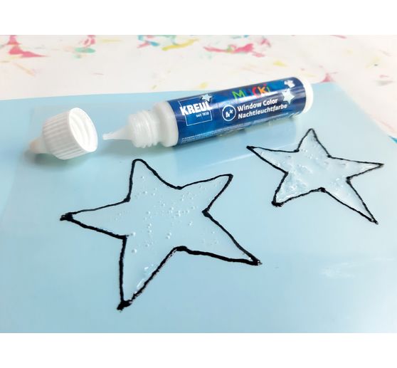 MUCKI Window Color night glow paint