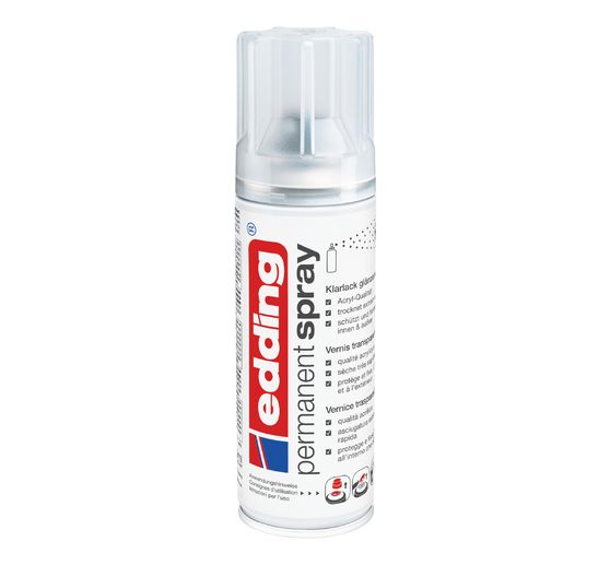 edding 5200 "Permanentspray", Clear varnish